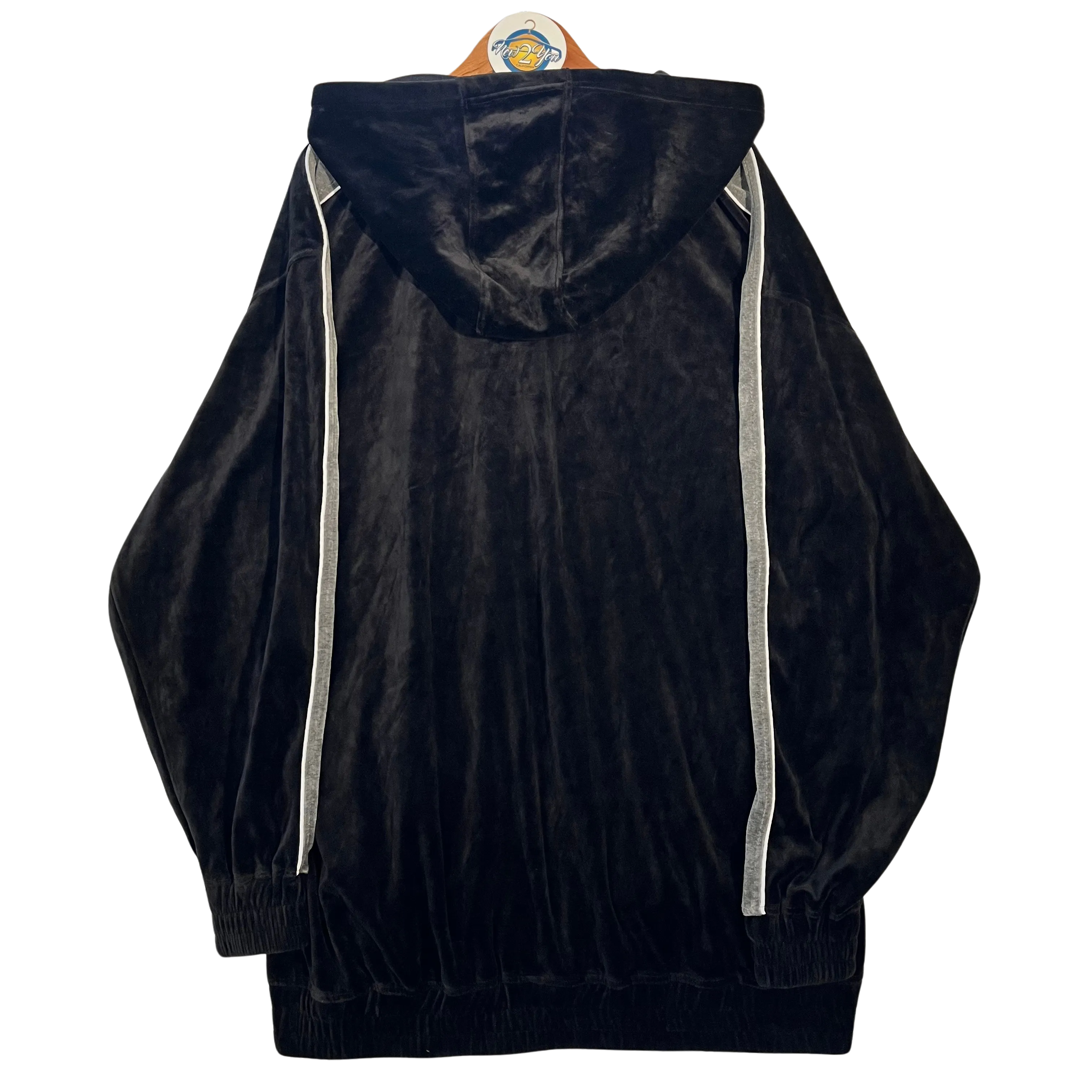 Rocawear Black Velour Sweat Jacket