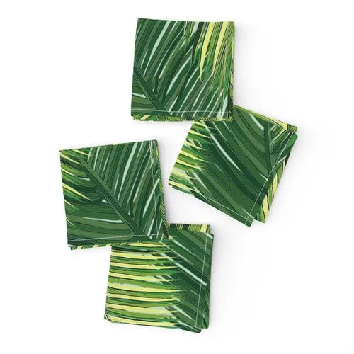 ROYAL PALM ~ COCKTAIL NAPKINS (set of 4)