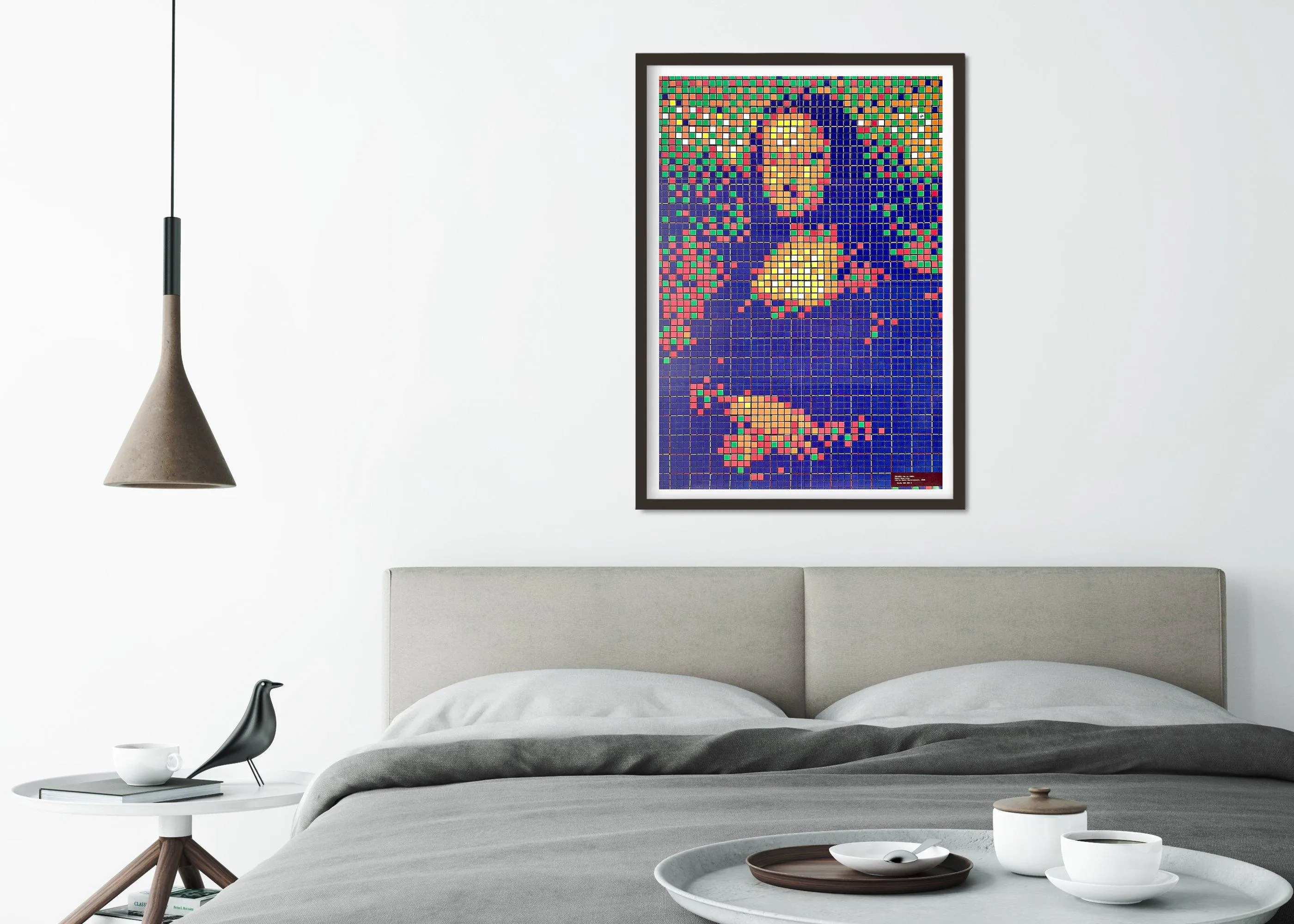 Rubik Mona Lisa (Poster)