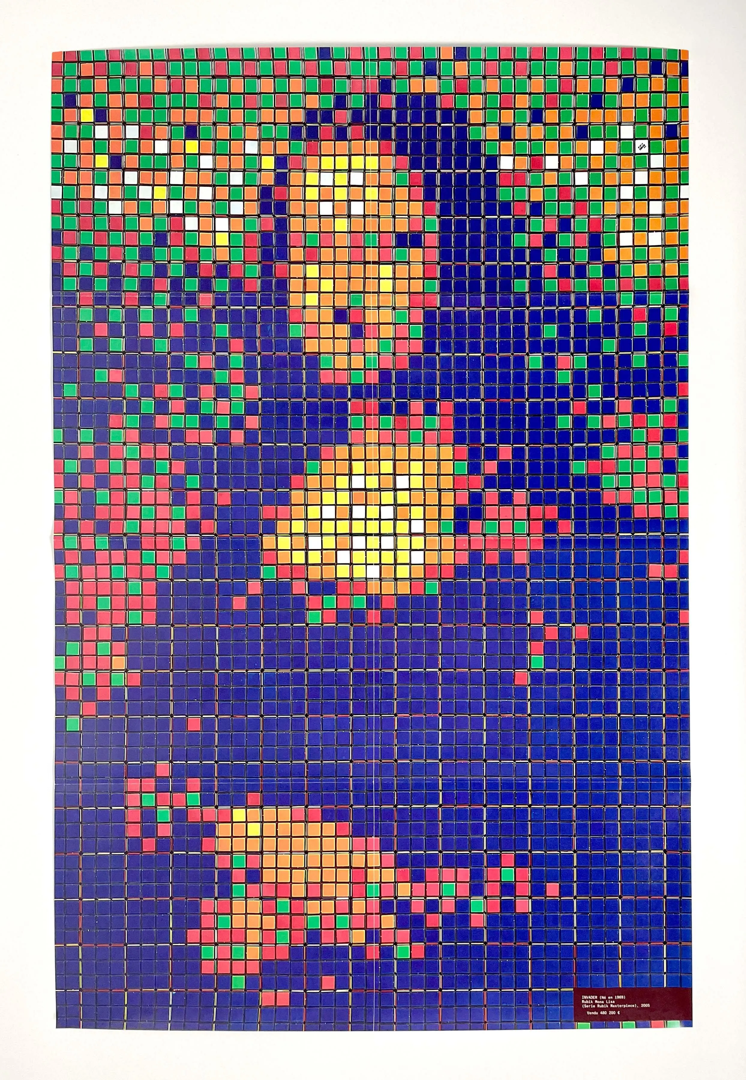 Rubik Mona Lisa (Poster)