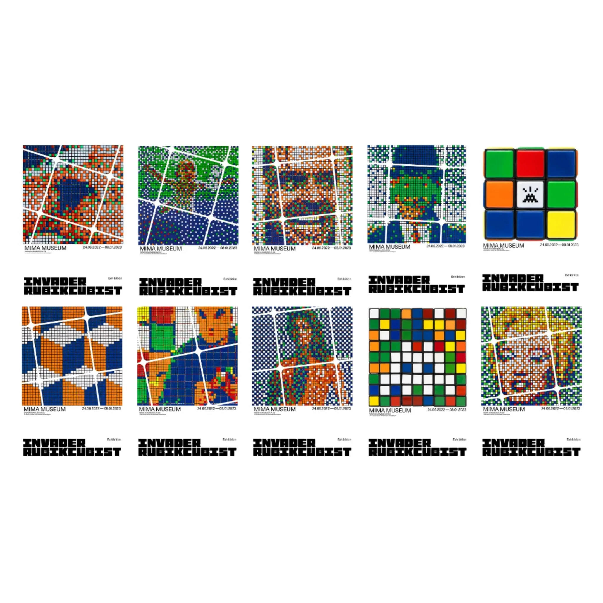 Rubikcubist Print Set