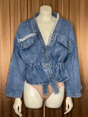 “RUMINA” DENIM JACKET