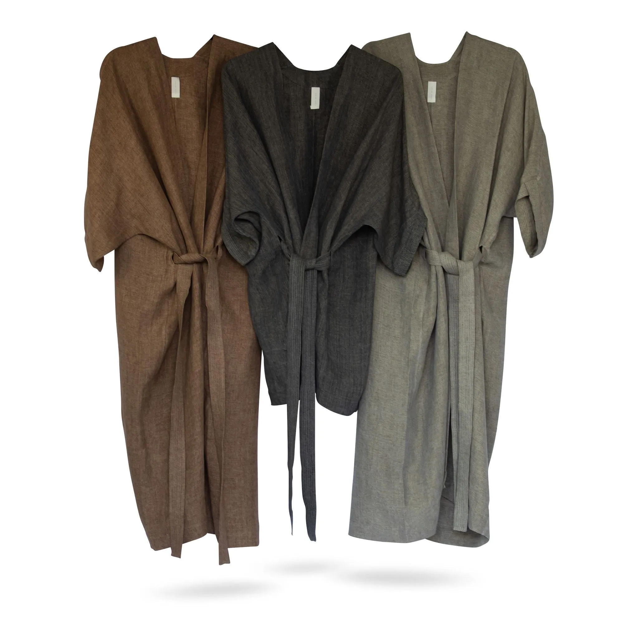 Sanctuary Handmade Linen Kimono - Olive