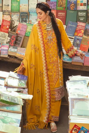 Sawera | Afrozeh Sardiyoon Ki Kahani Winter Collection 2021 | Unstitched Embroidered Khaddar Linen Suits