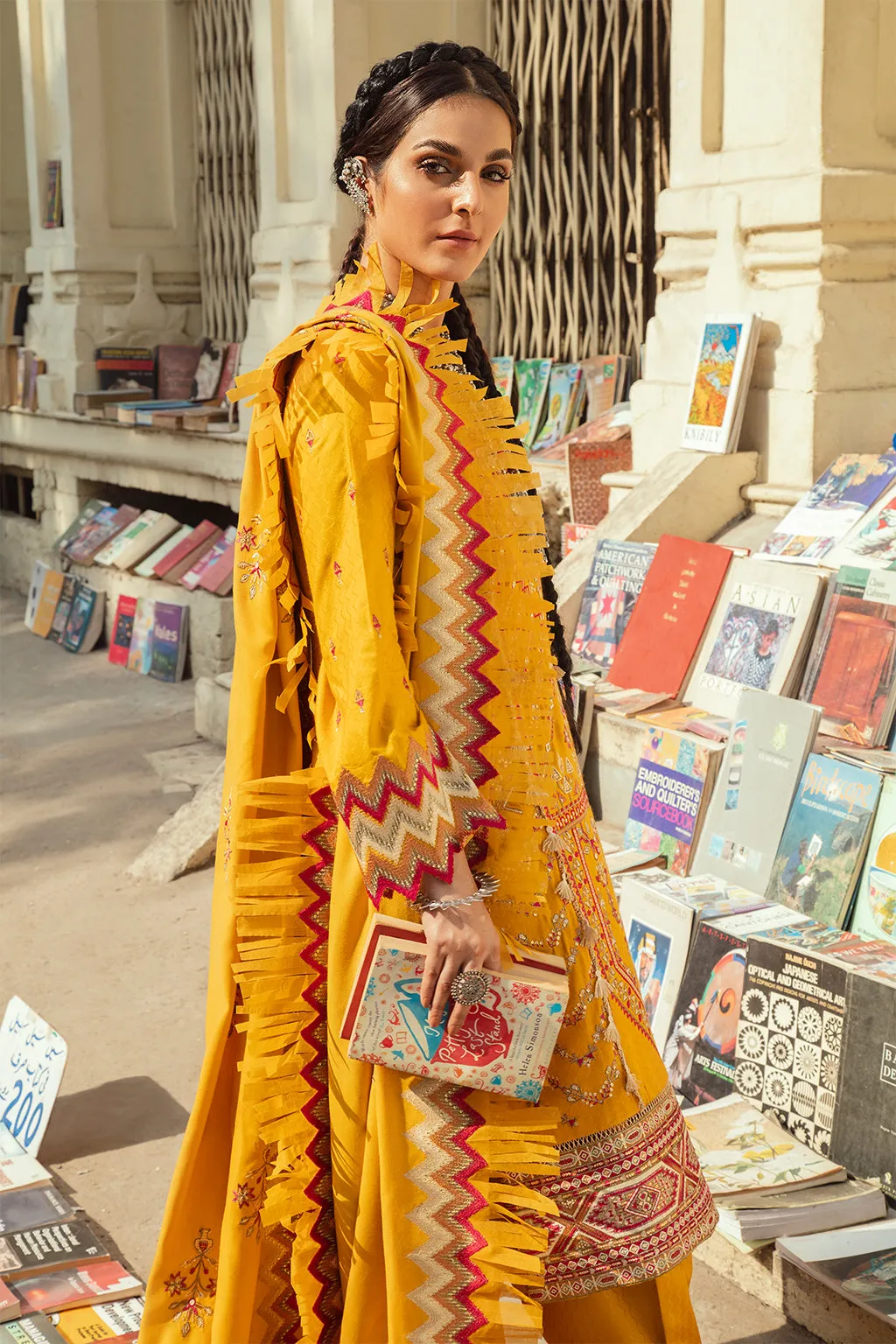 Sawera | Afrozeh Sardiyoon Ki Kahani Winter Collection 2021 | Unstitched Embroidered Khaddar Linen Suits