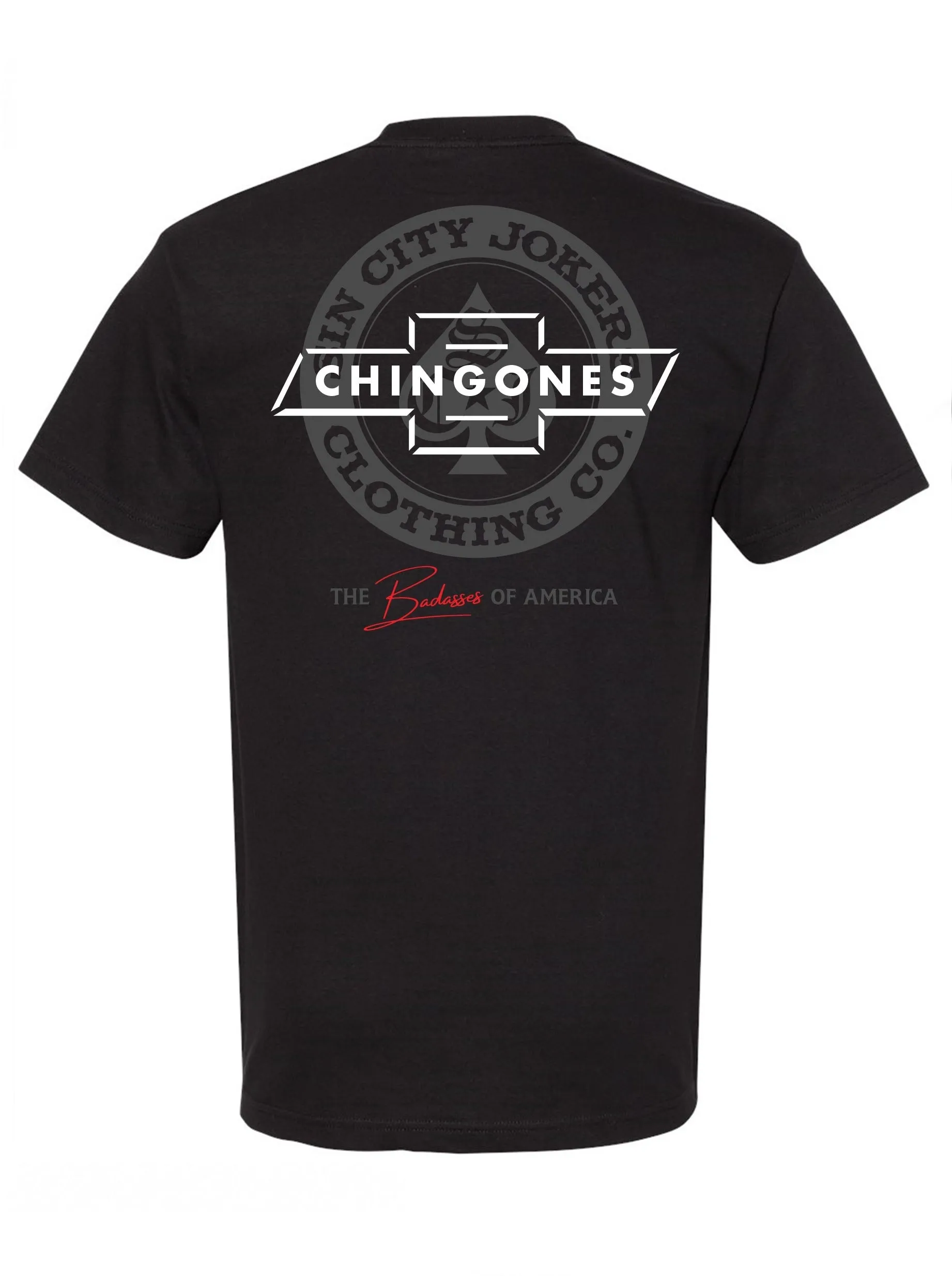 SCJ x Chingones Men's Black Tee