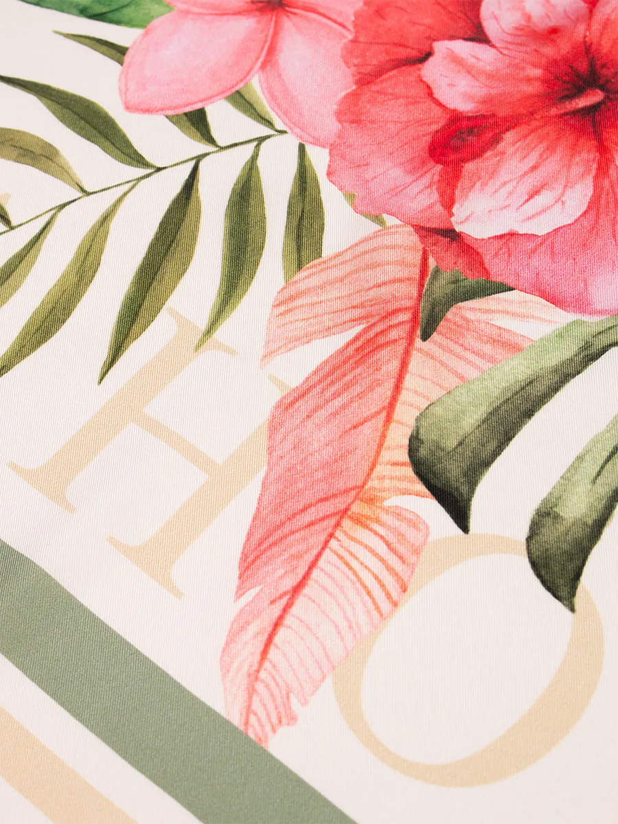 Shoeblackplant Print Silk Scarf