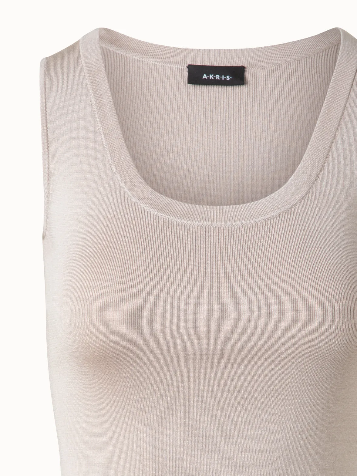 Silk Knit Tank Top