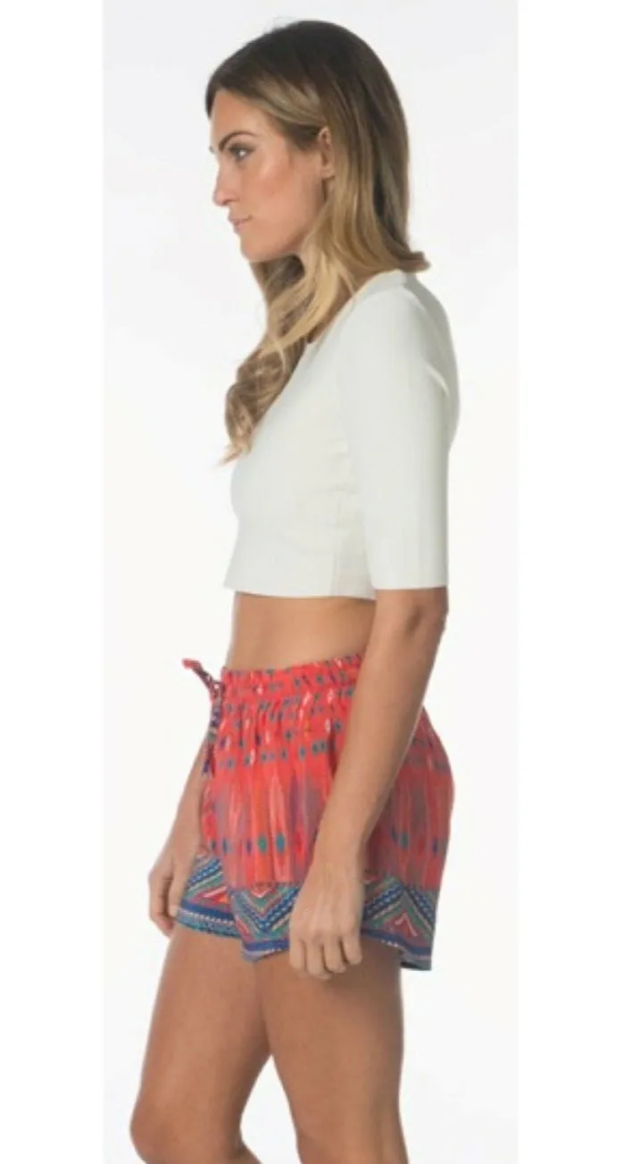 Silk Malika Tribal Shorts