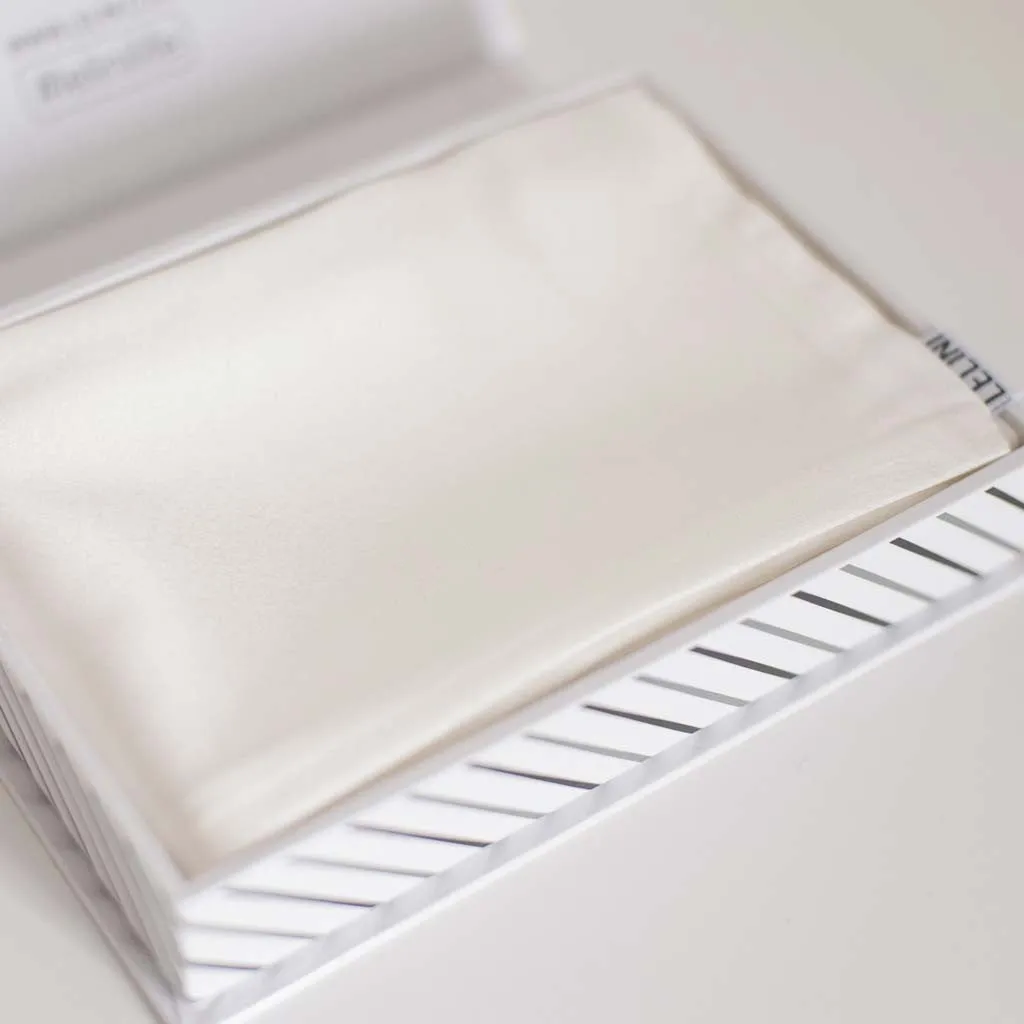 Silk Pillowcase - Ivory White