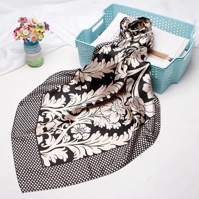 Silky Soft 90 x 90cm Satin Scarf for Women
