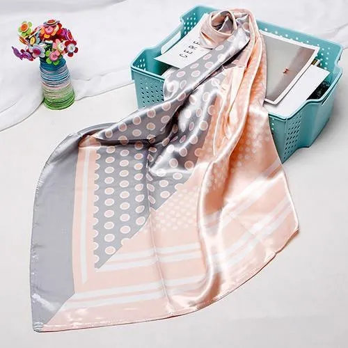 Silky Soft 90 x 90cm Satin Scarf for Women