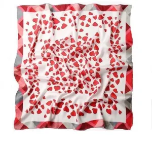 Simple Summer 70X70cm Soft Satin Scarf