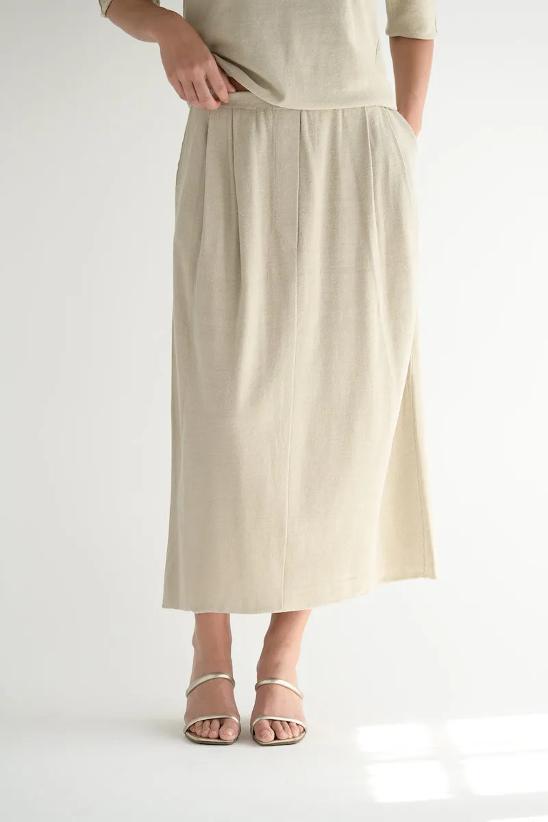Skirt in Natural