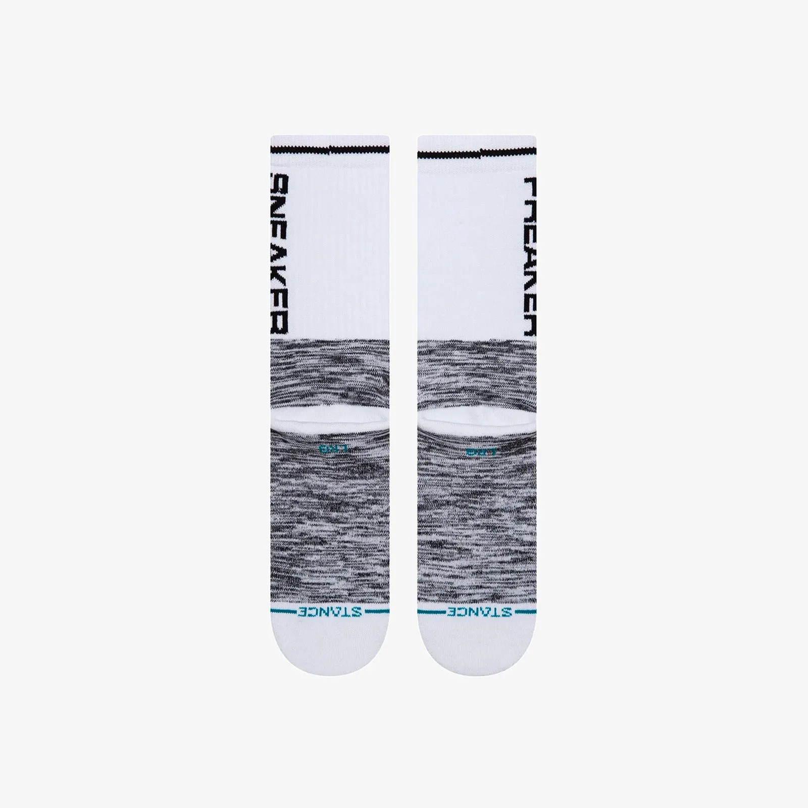 Sneaker Freaker Crew Socks - White