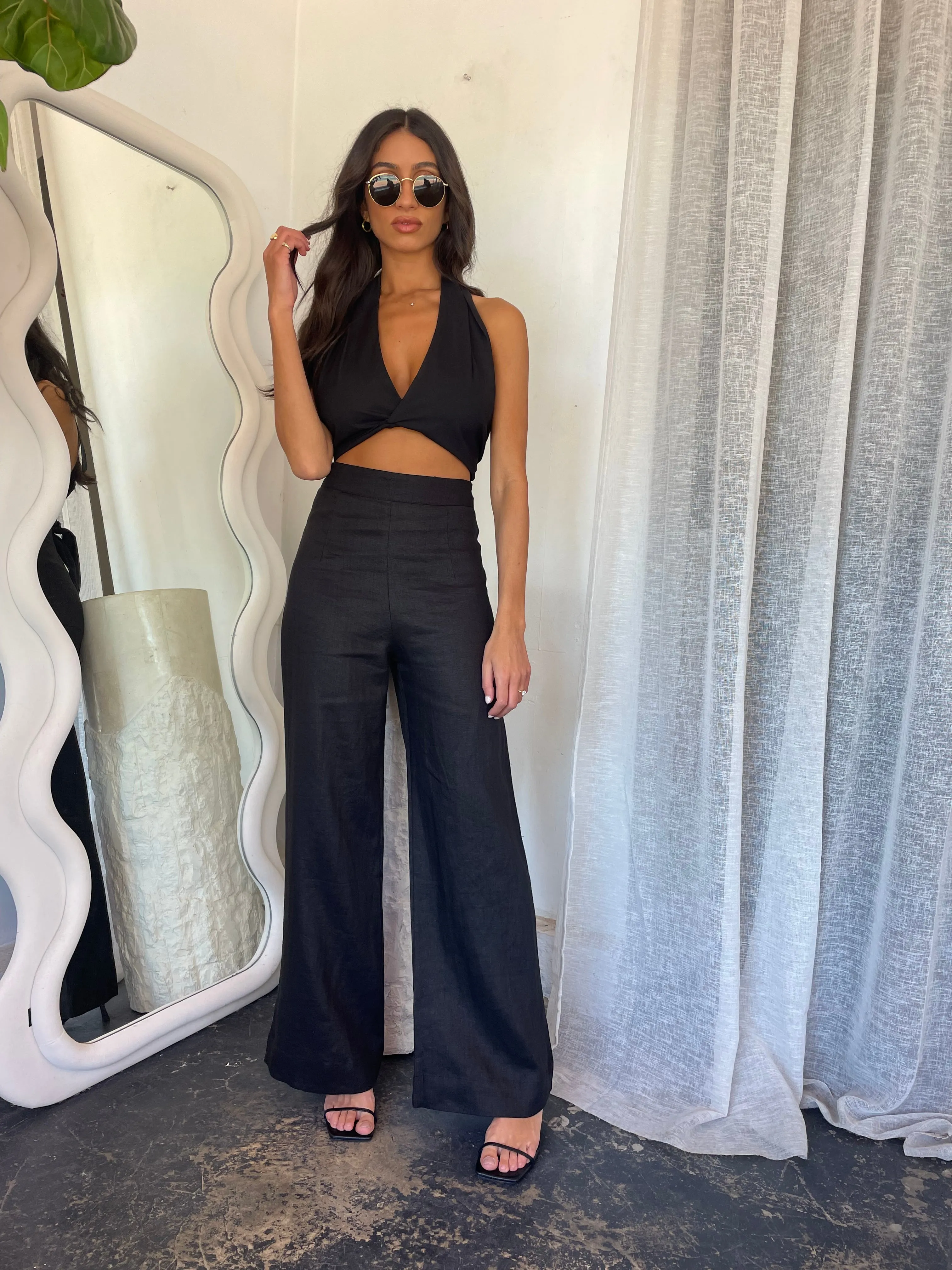 Sofia Linen Pant