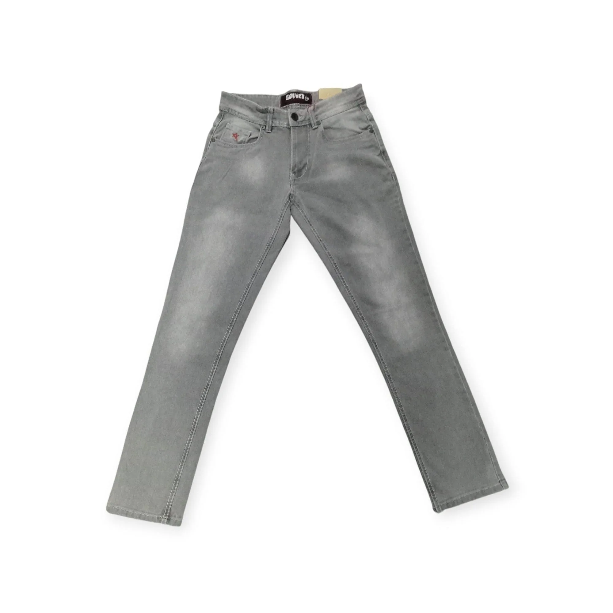 Soviet Men's Bentanya Denim Jean Light Grey