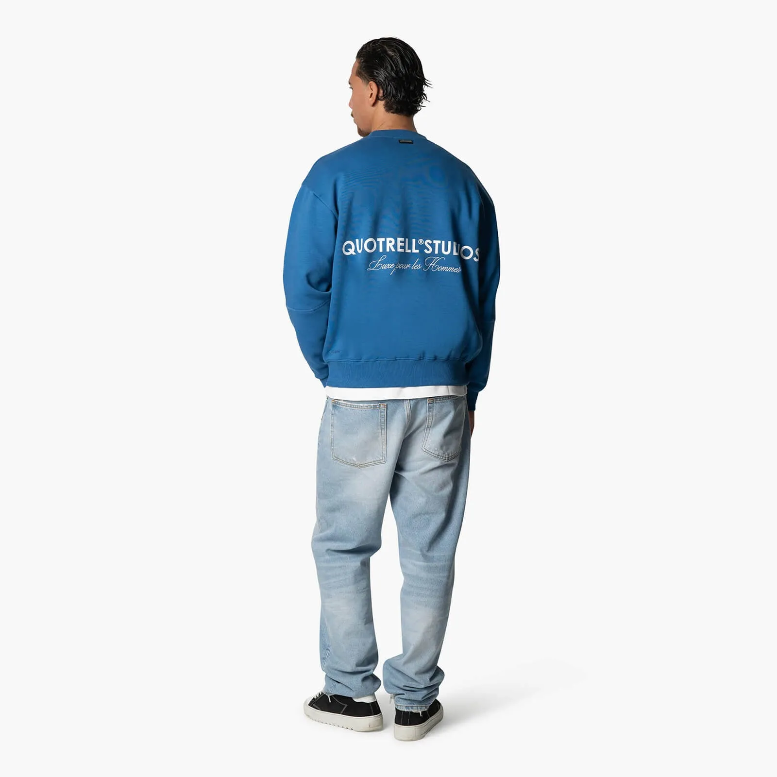 STUDIOS CREWNECK | COBALT/WHITE