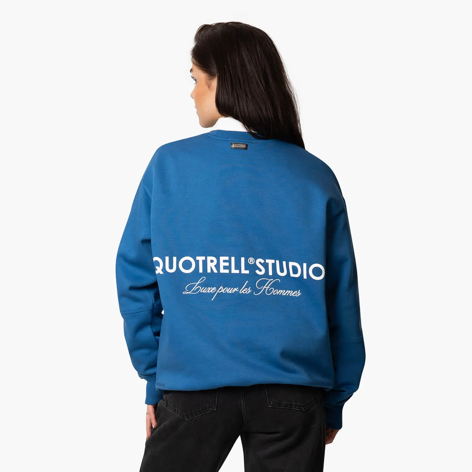 STUDIOS CREWNECK | COBALT/WHITE