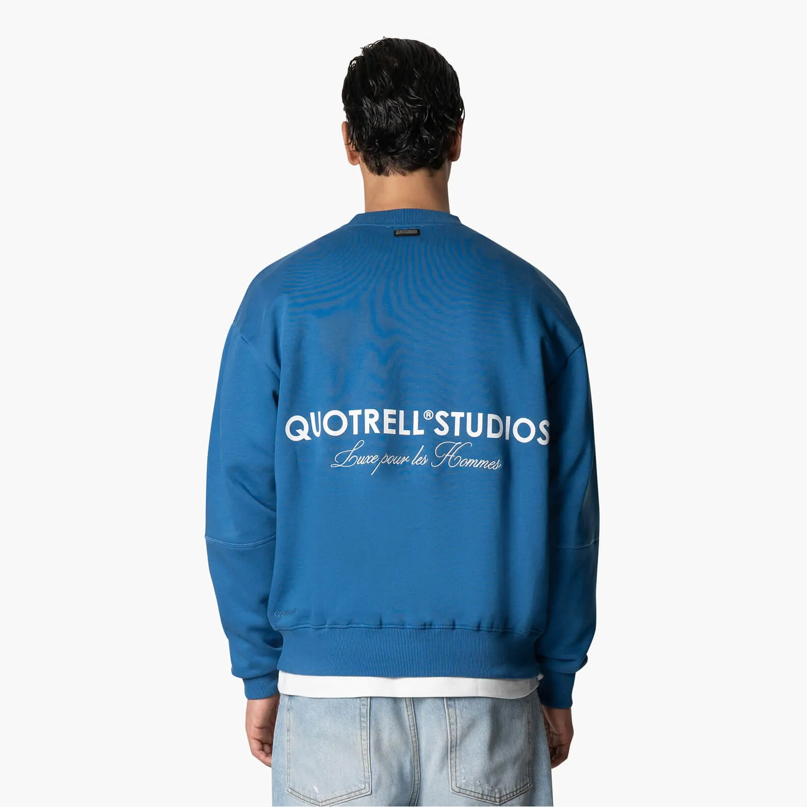 STUDIOS CREWNECK | COBALT/WHITE