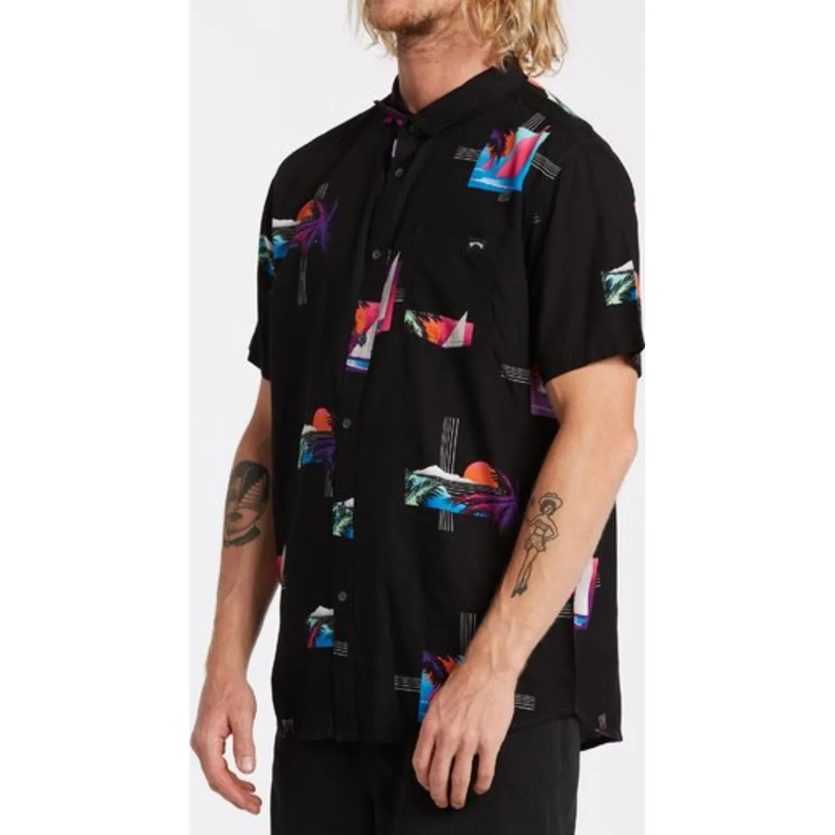 Sundays Floral Short Sleeve Shirt