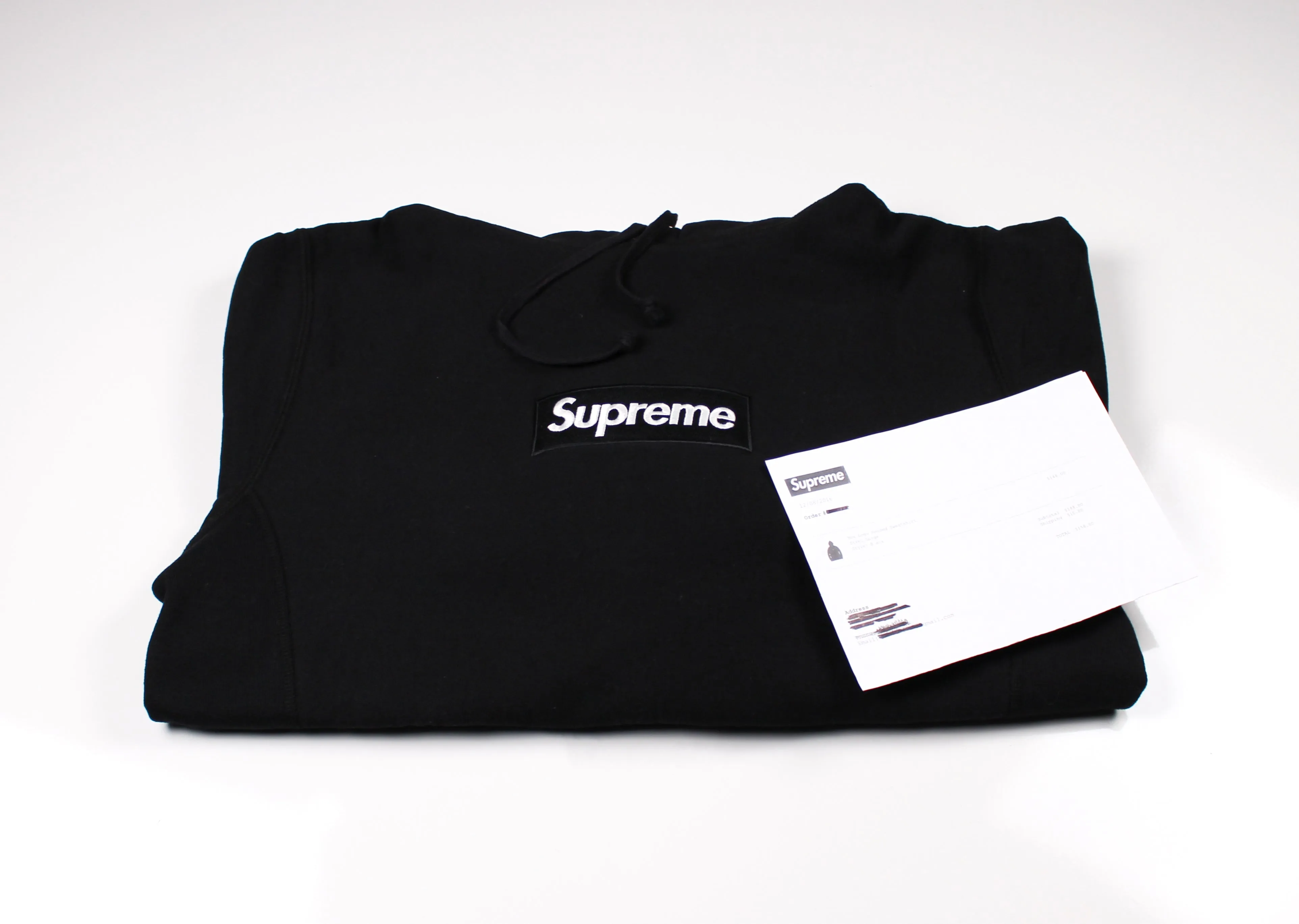 Supreme Box Logo Hoodie "Black"