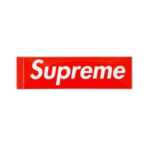 Supreme Box Logo Sticker - Red