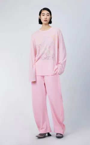 T-shirt / (ESG) JNBY Long-sleeve T-shirt in Floral Pattern