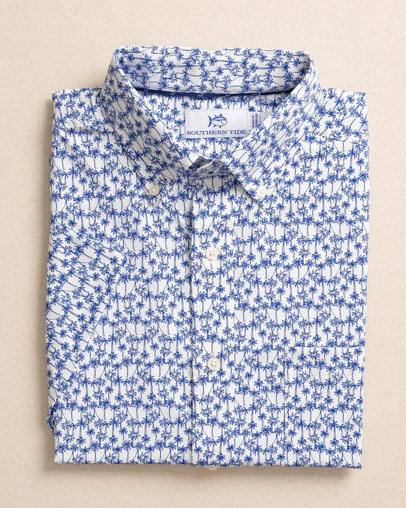 Talk to the Palm Sportshirt (Classic White)