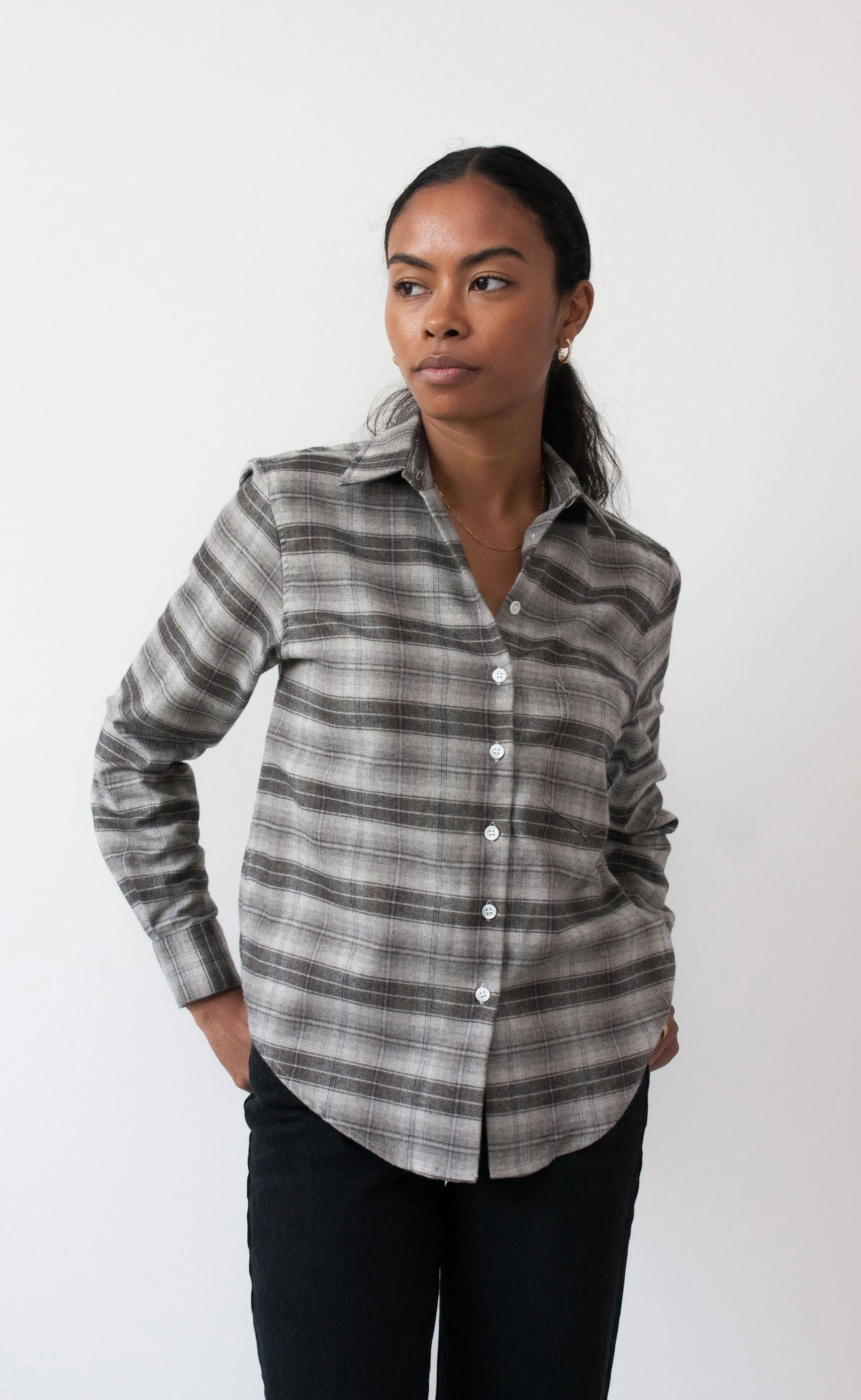 The Alchemist - Proper Fit - Cashmere Blend Flannel