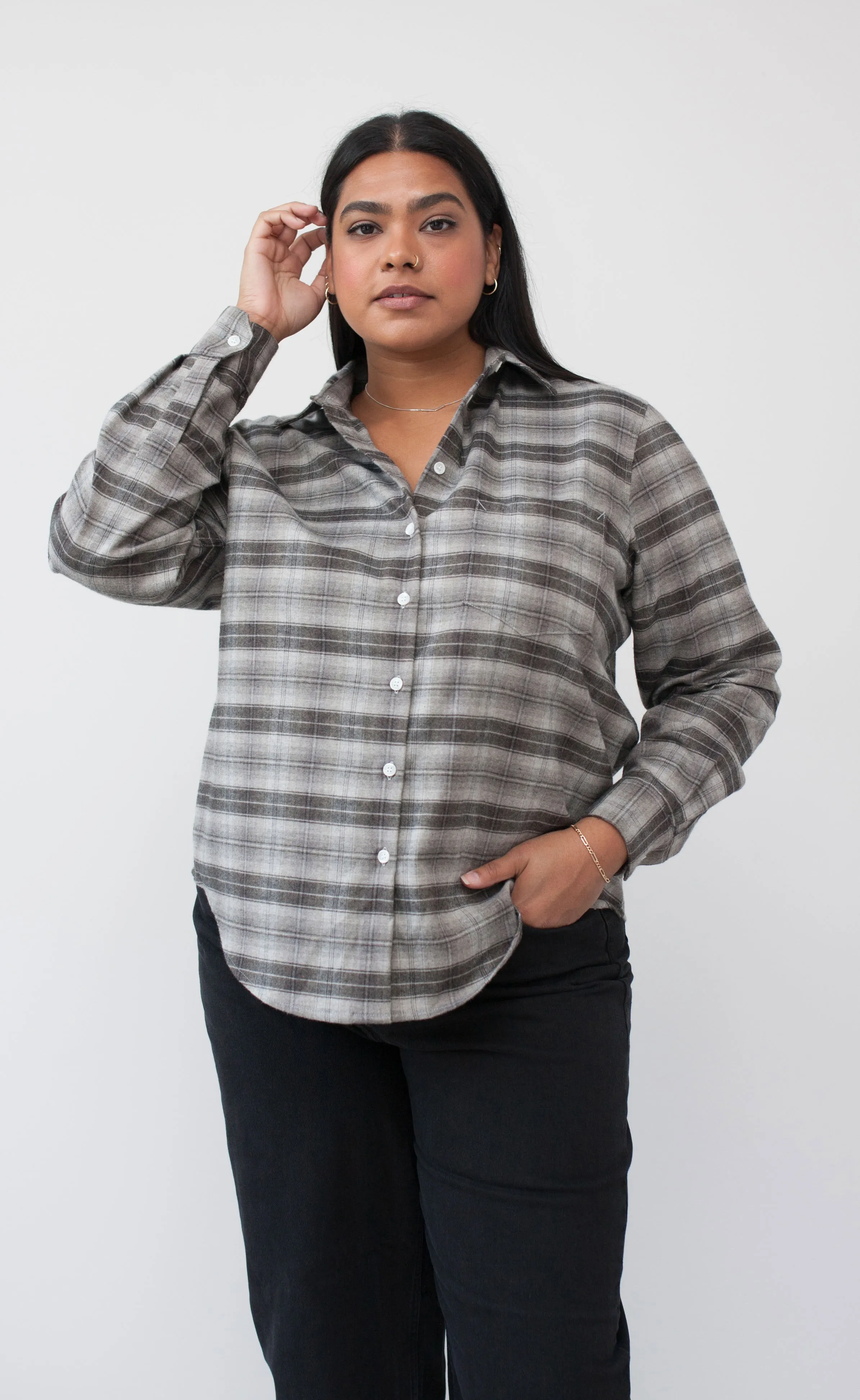 The Alchemist - Proper Fit - Cashmere Blend Flannel