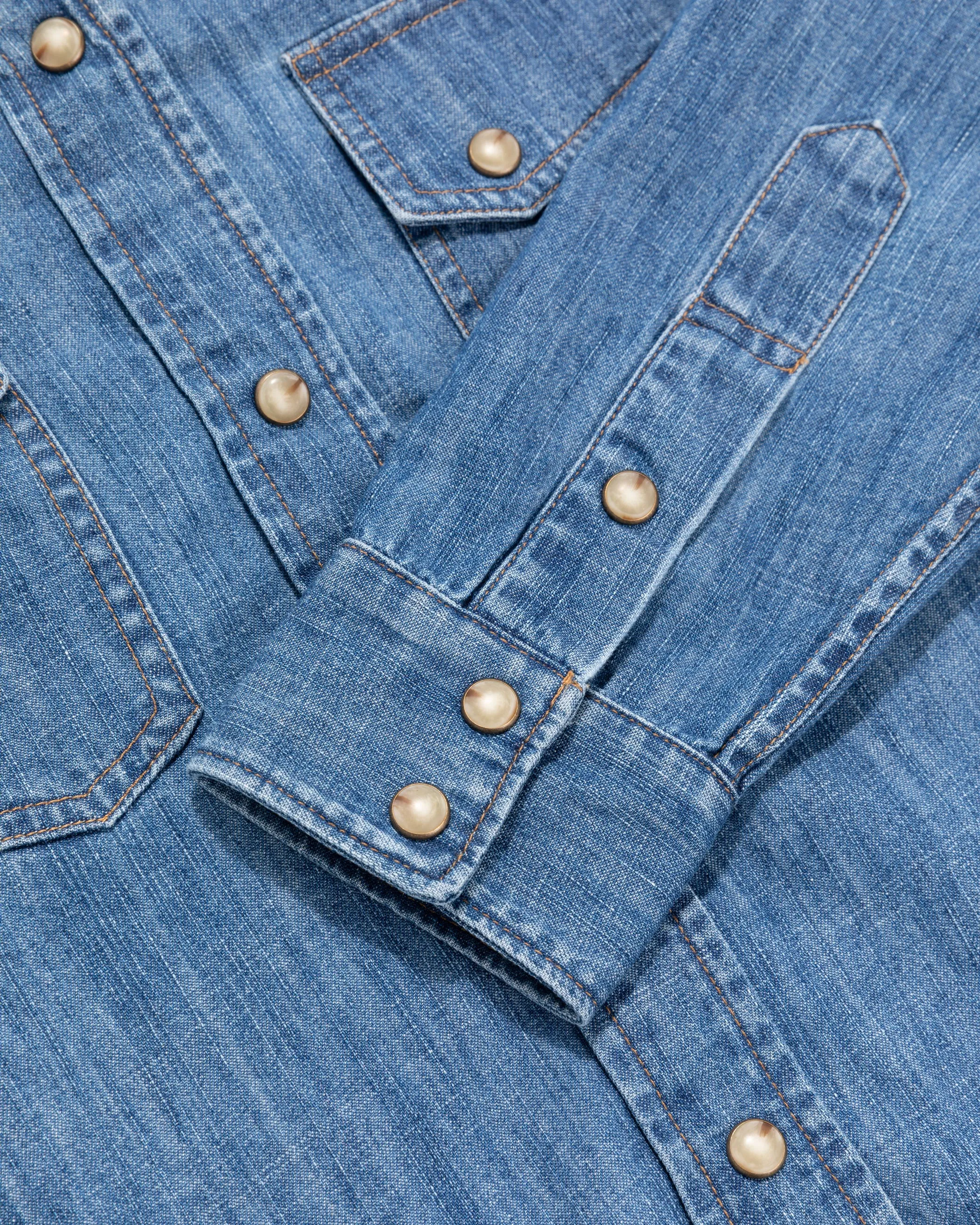 The Dona Button-Down in Denim