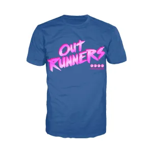 The Four Quarters Logo Outrunners Official Men's T-shirt (Royal Blue)