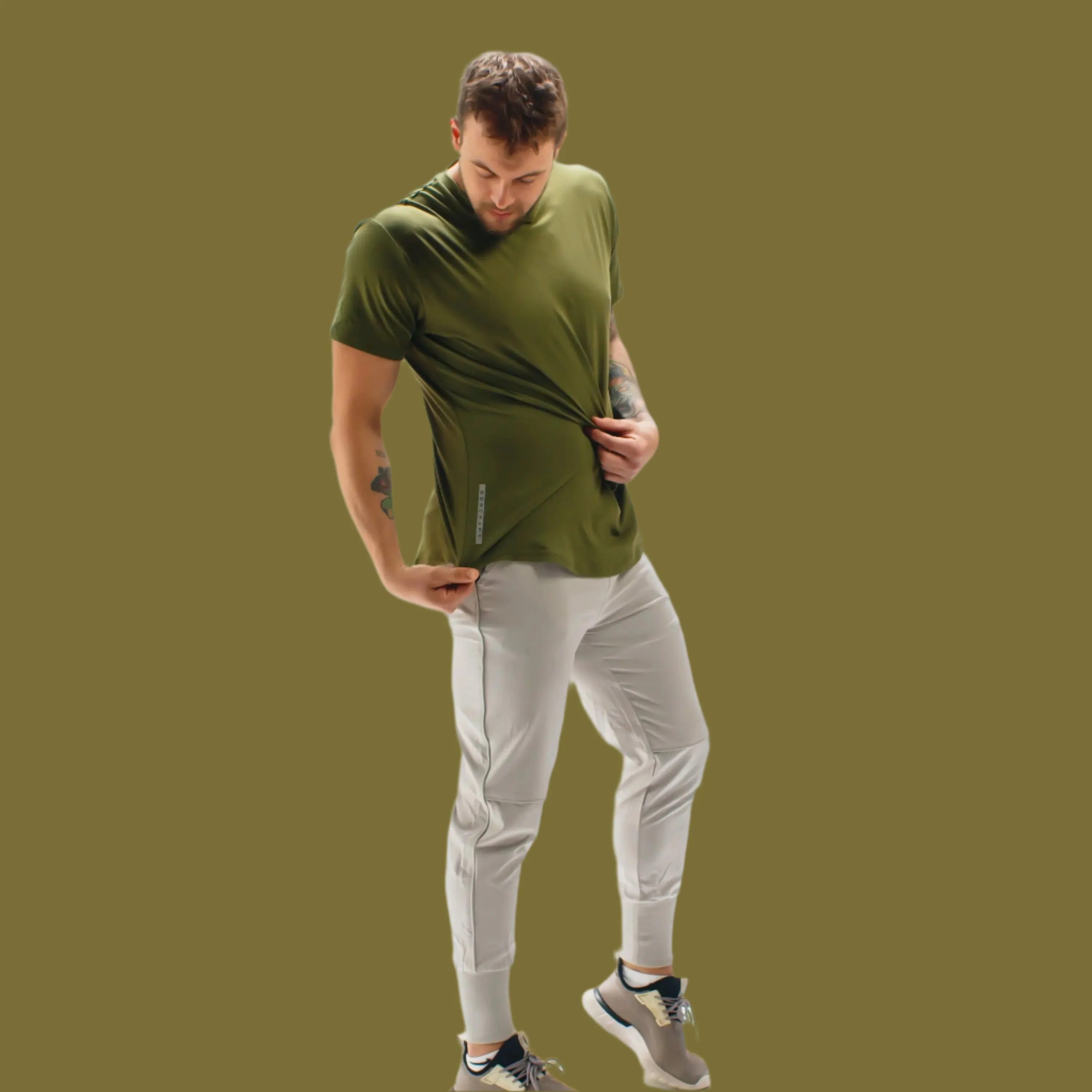 Total War Battle Short Sleeve - Dark Olive
