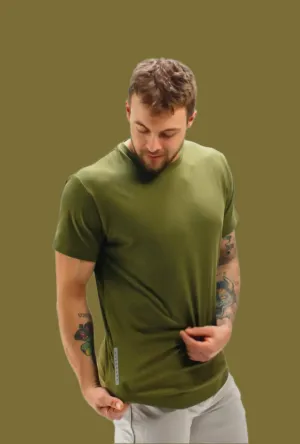 Total War Battle Short Sleeve - Dark Olive