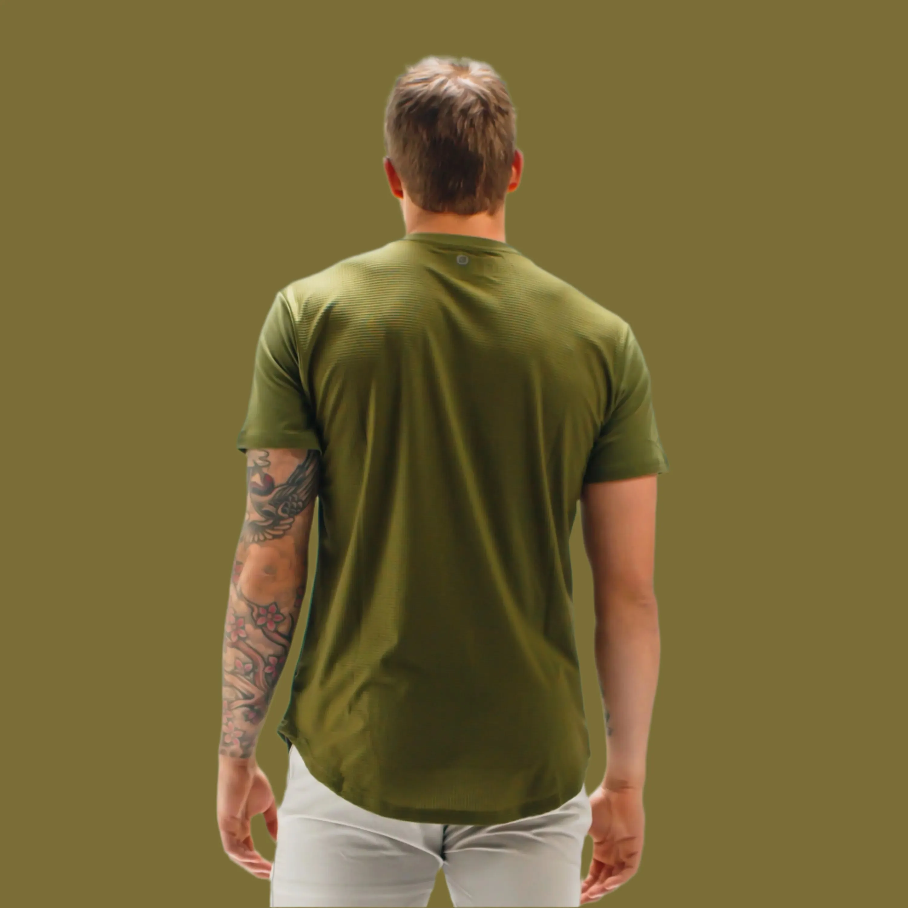 Total War Battle Short Sleeve - Dark Olive