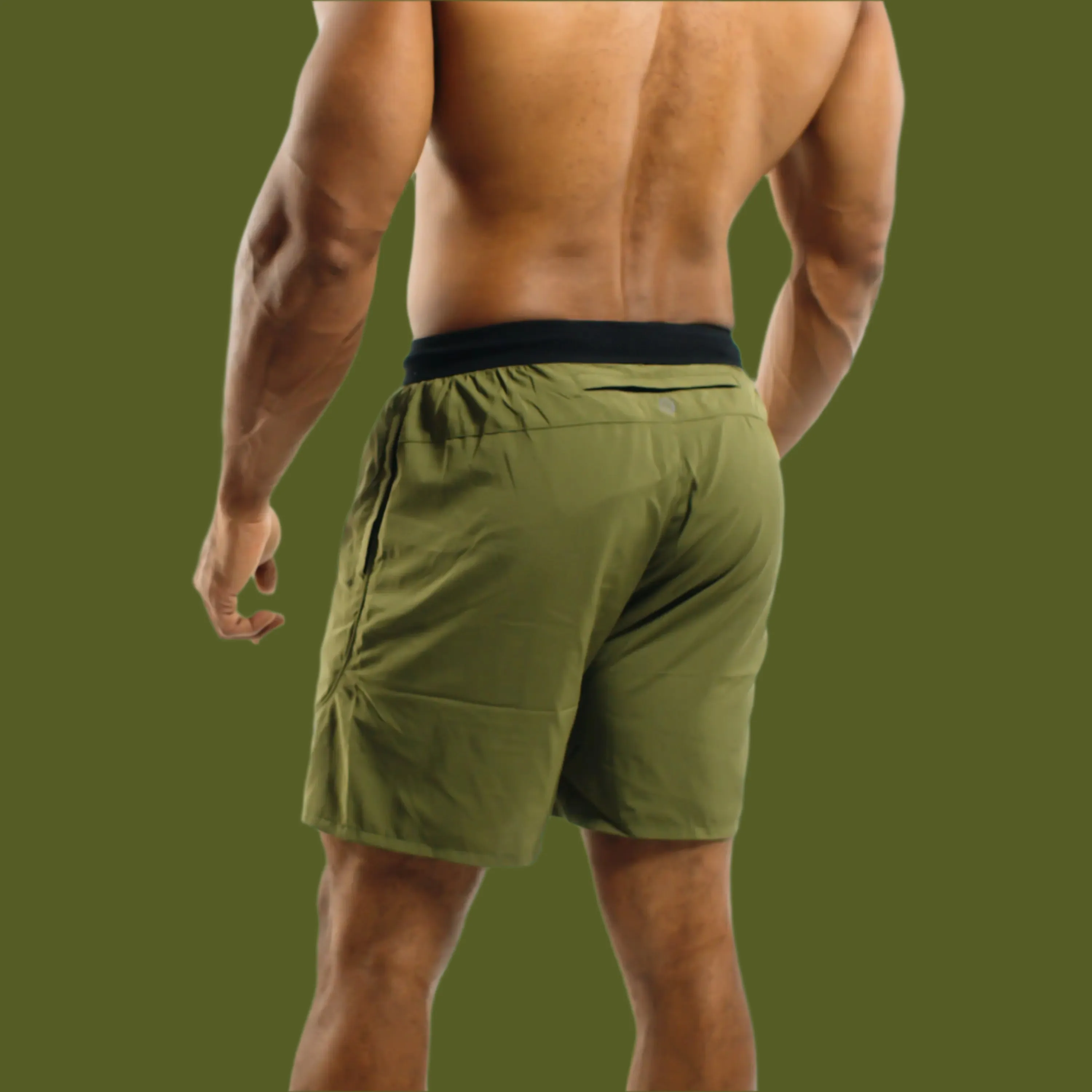 Total War Battle Shorts - Dark Olive