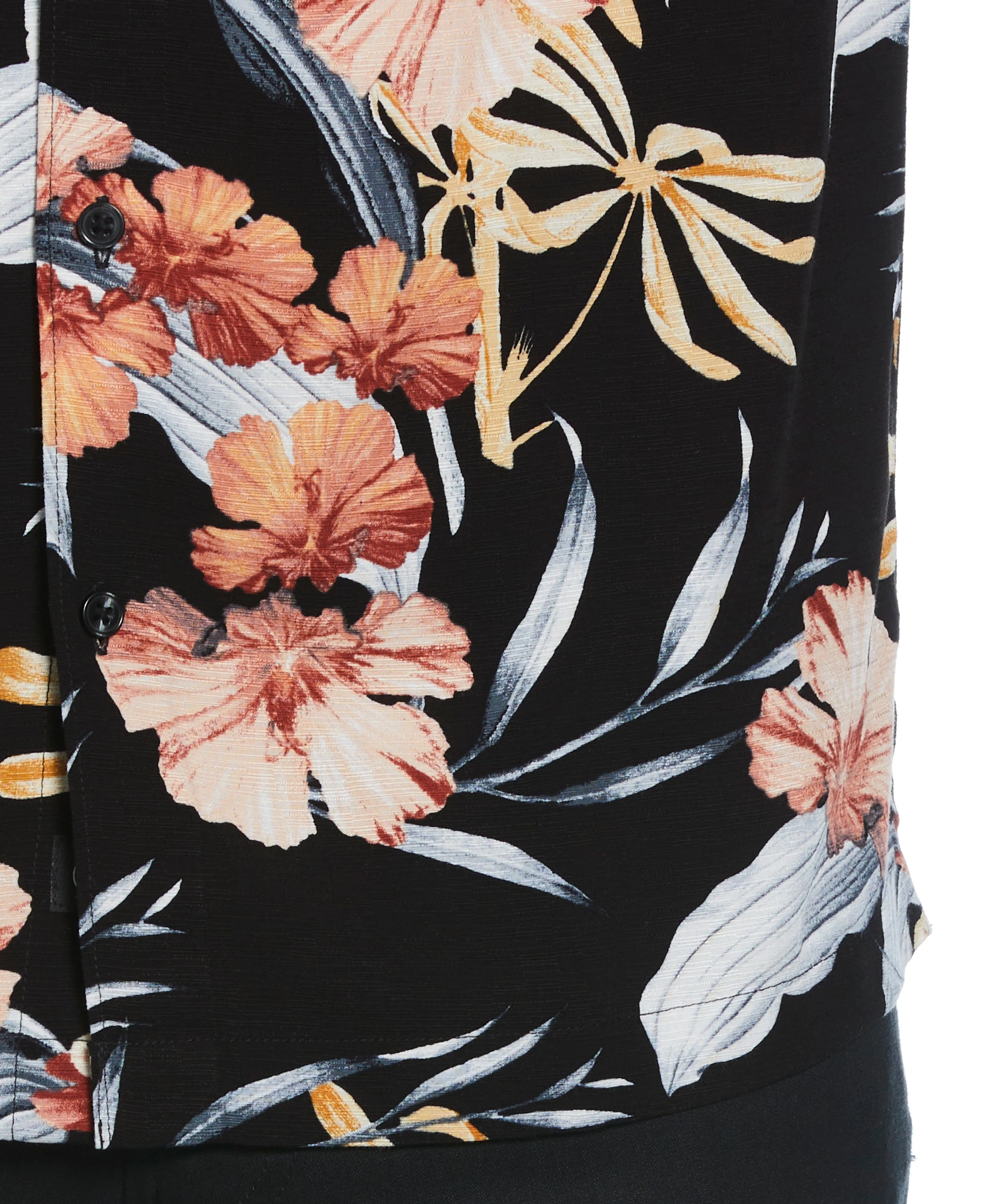 Tropical Floral Print Shirt