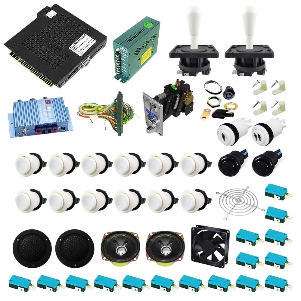 Ultimate 138 in 1 DIY Arcade Kit-Happ Style Joystick