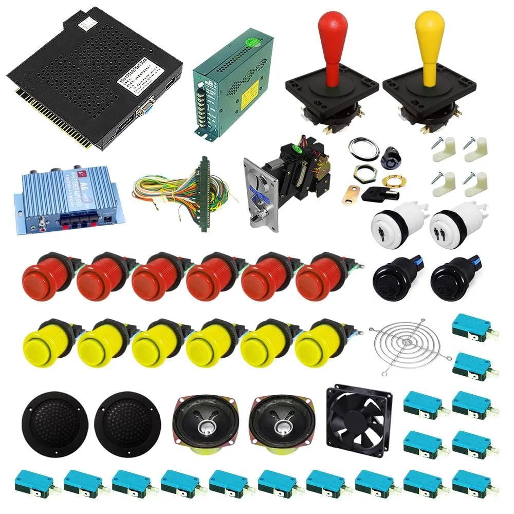 Ultimate 138 in 1 DIY Arcade Kit-Happ Style Joystick