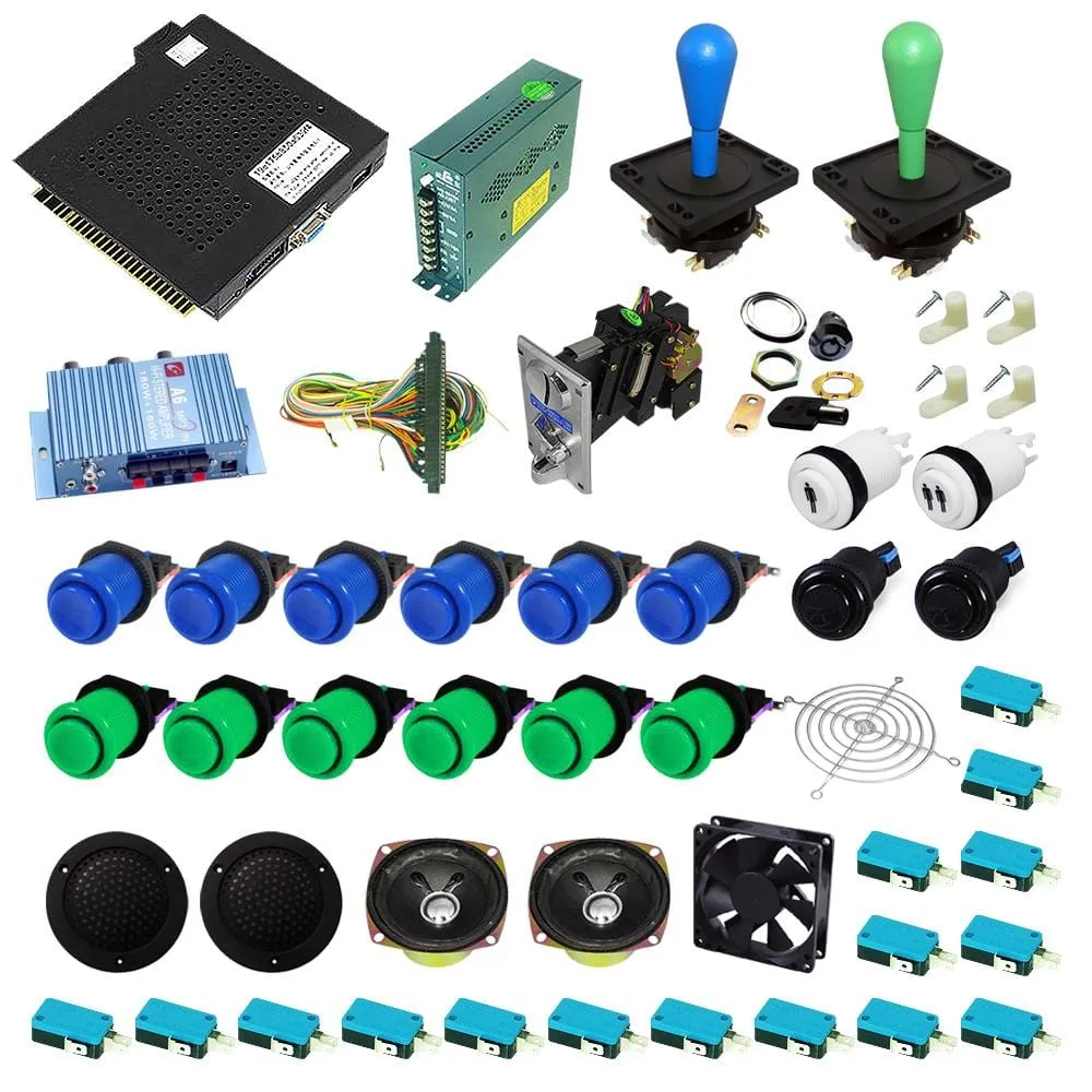 Ultimate 138 in 1 DIY Arcade Kit-Happ Style Joystick