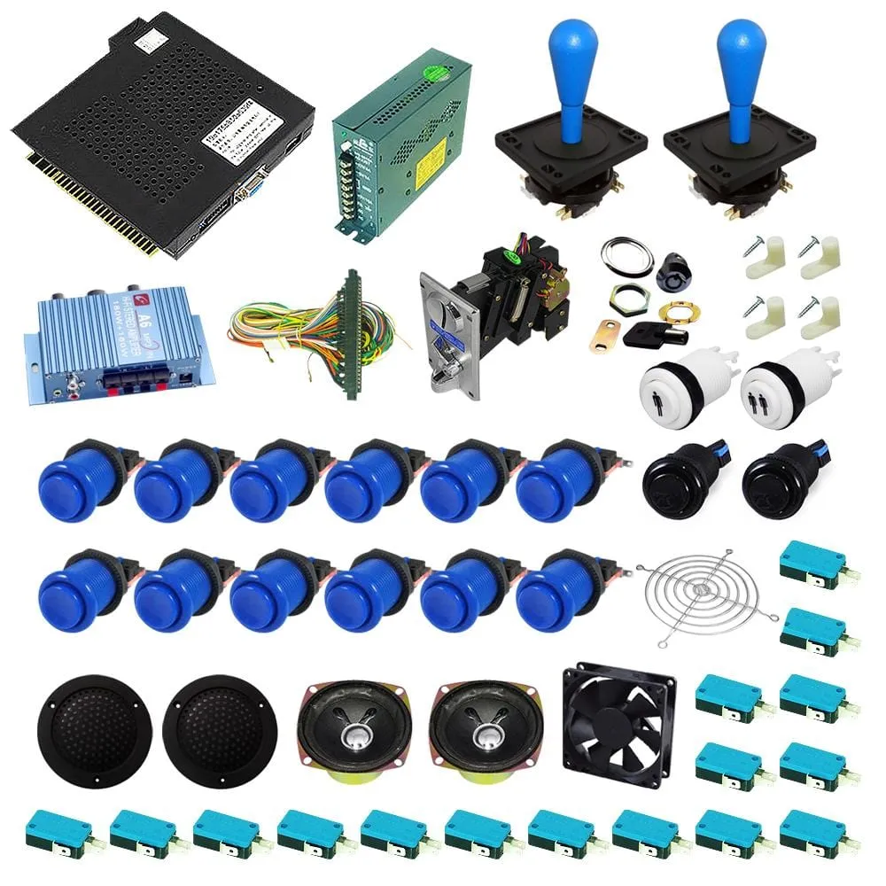 Ultimate 138 in 1 DIY Arcade Kit-Happ Style Joystick