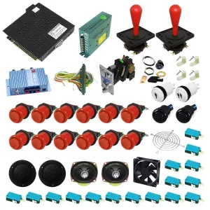 Ultimate 138 in 1 DIY Arcade Kit-Happ Style Joystick
