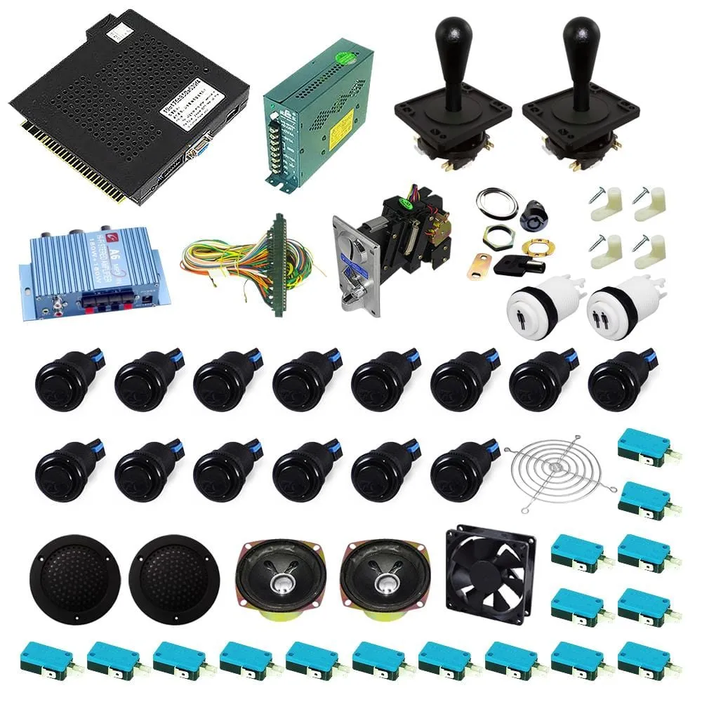 Ultimate 138 in 1 DIY Arcade Kit-Happ Style Joystick