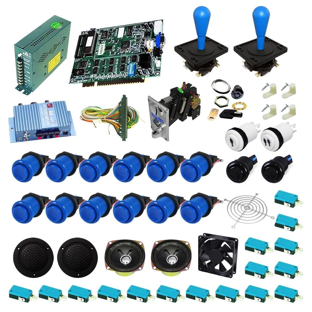 Ultimate 19 in 1 DIY Arcade Kits-Happ Joystick