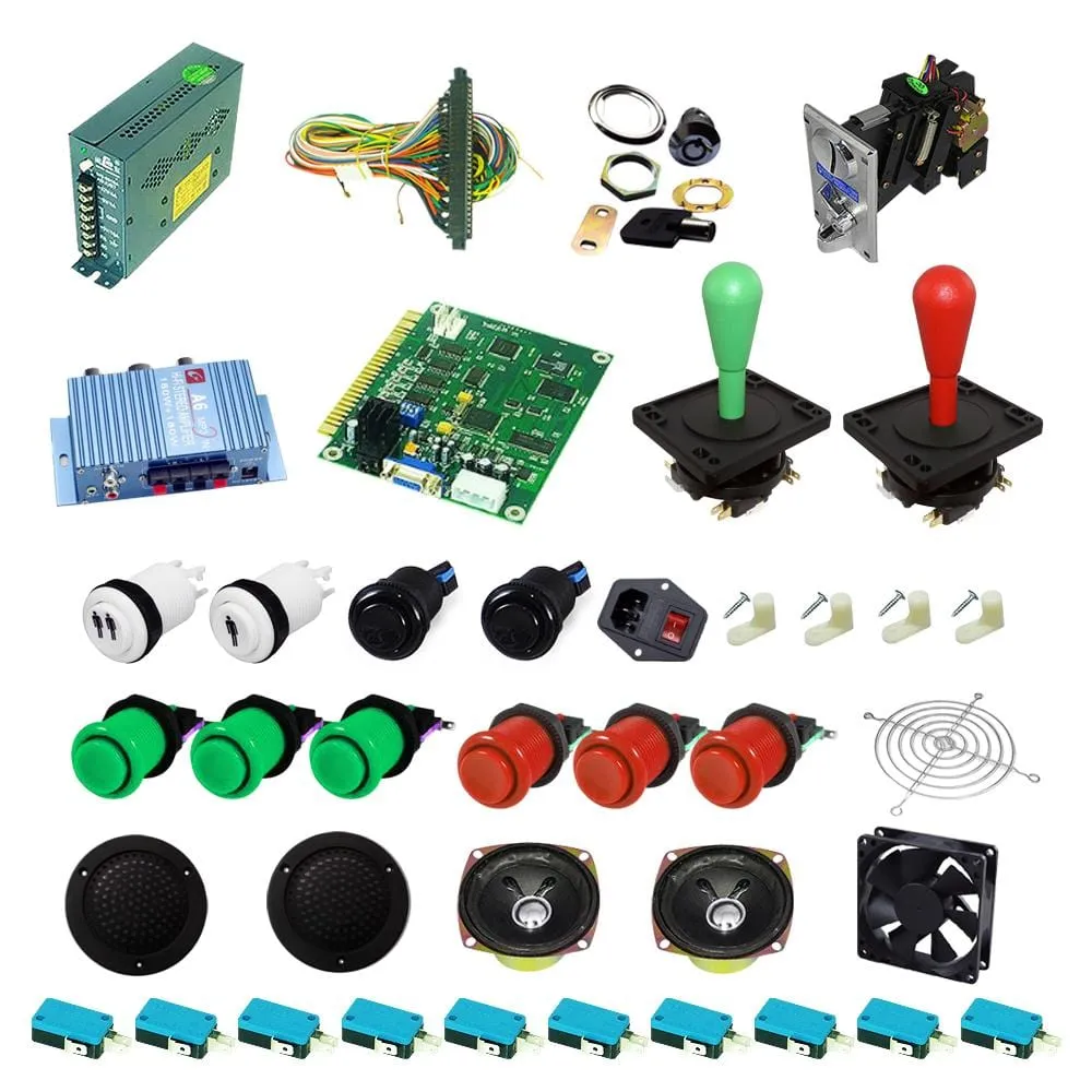 Ultimate 60 in 1 DIY Arcade Kit-Happ Joystick
