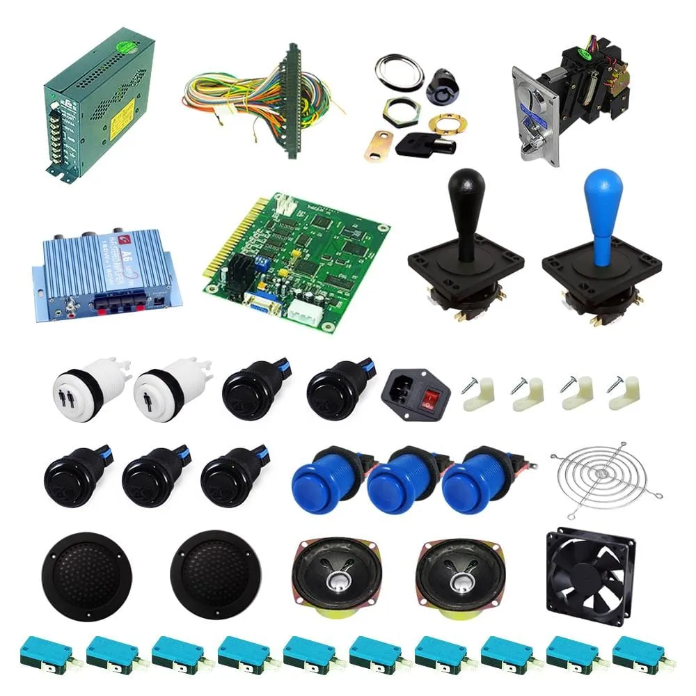 Ultimate 60 in 1 DIY Arcade Kit-Happ Joystick