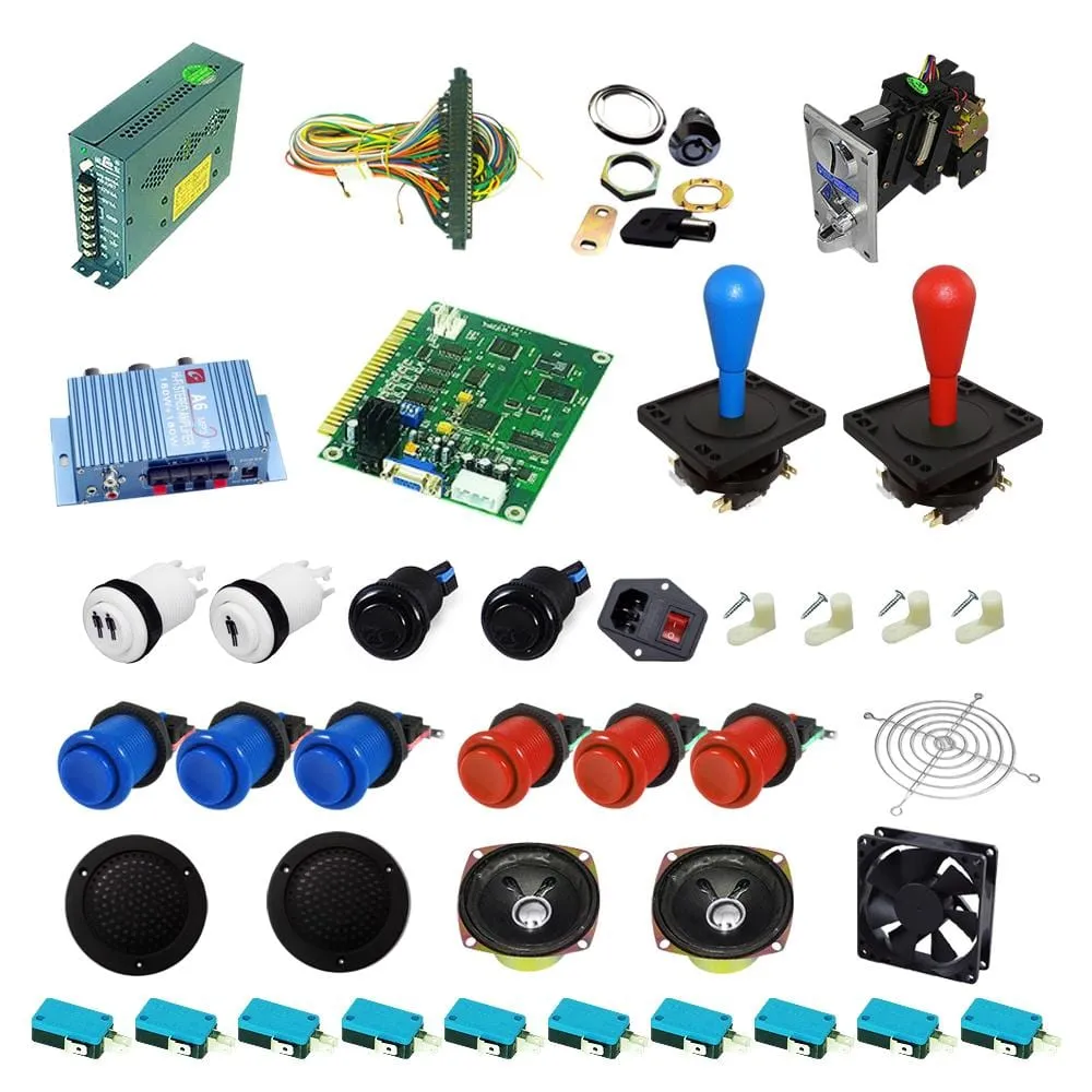 Ultimate 60 in 1 DIY Arcade Kit-Happ Joystick