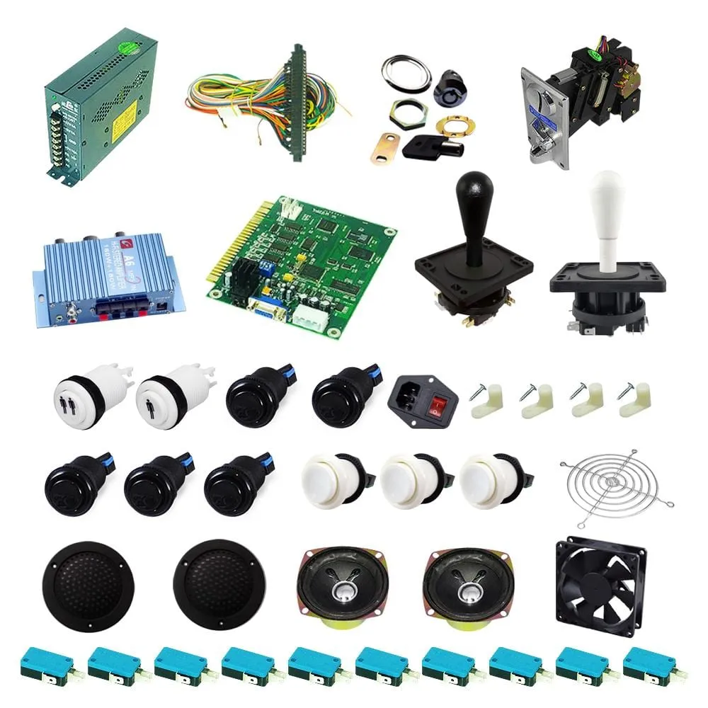 Ultimate 60 in 1 DIY Arcade Kit-Happ Joystick