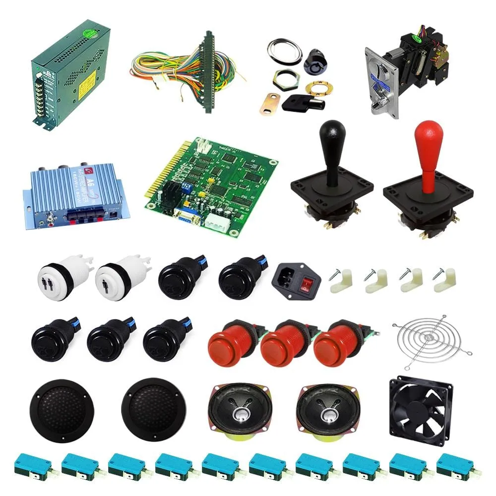 Ultimate 60 in 1 DIY Arcade Kit-Happ Joystick